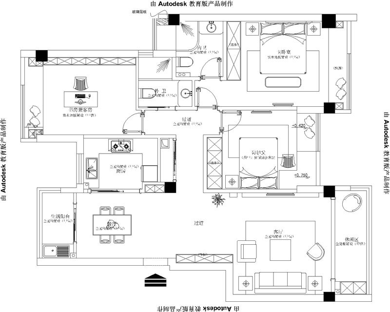 三室一廳兩衛A